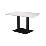 Cafétafel ALFA XL DUO met laminaatblad