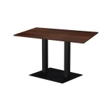 Cafétafel ALFA XL DUO met laminaatblad