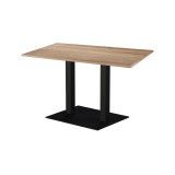 Cafétafel ALFA XL DUO met laminaatblad