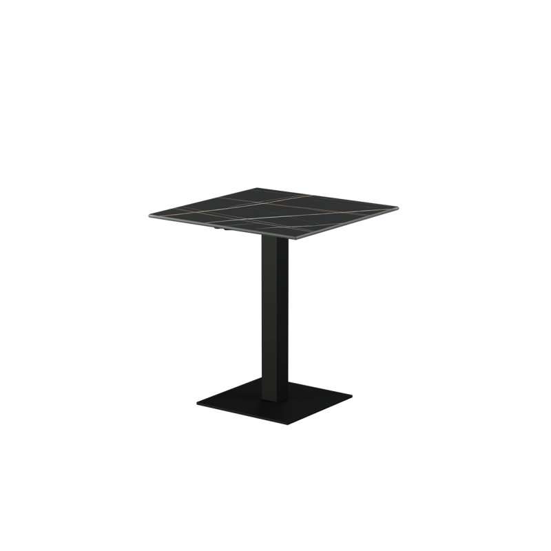 Biergarten-tafel ALFA S met blad van gesinterd kwarts