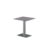 Biergartentafel ALFA 40×55 grijs tafelblad van gesinterde kwarts