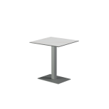Biergartentafel ALFA 40×55 grijs tafelblad van gesinterde kwarts