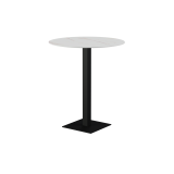 Biergartentafel Alfa Bar zwart tafelblad van gesinterde kwarts