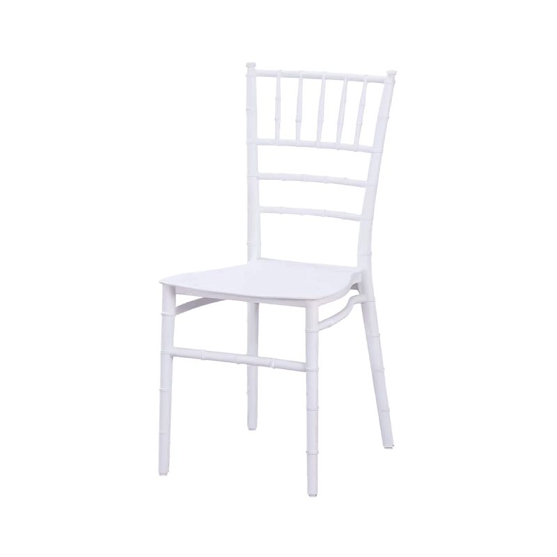 Trouwstoel CHIAVARI TIFFANY SIMPLE wit