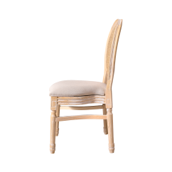 De Trouwstoelen MEDALION natuurlijk witgewassen