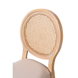 De Trouwstoelen MEDALION natuurlijk witgewassen