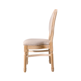 De Trouwstoelen Monarch Full Tap natuurlijk witgewassen