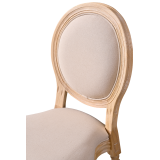 De Trouwstoelen Monarch Full Tap natuurlijk witgewassen