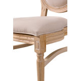 De Trouwstoelen Monarch Full Tap natuurlijk witgewassen