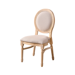 De Trouwstoelen Monarch Full Tap natuurlijk witgewassen