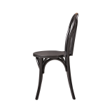 De Trouwstoelen MONET WOOD zwart