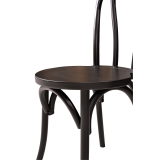 De Trouwstoelen MONET WOOD zwart