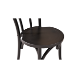 De Trouwstoelen MONET WOOD zwart