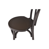 De Trouwstoelen MONET WOOD zwart
