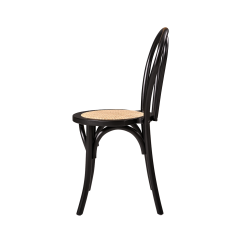 De Trouwstoelen MONET WOOD RT zwart