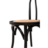 De Trouwstoelen MONET WOOD RT zwart