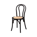 De Trouwstoelen MONET WOOD RT zwart