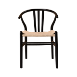 Restaurantstoel WISHBONE zwart