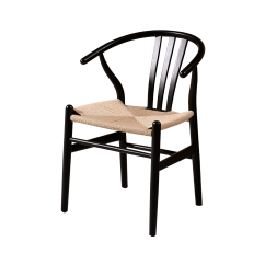 Restaurantstoel WISHBONE zwart