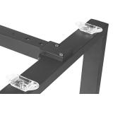 Conferentietafel MODUS antraciet 200x100 cm