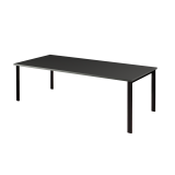 Conferentietafel MODUS zwart 240x120 cm