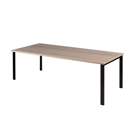 Conferentietafel MODUS zwart 240x120 cm