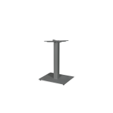 Tafel met houten blad ALFA 40x55 grijs