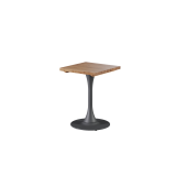 Tafel met eikenhouten blad ARIOSO