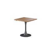 Tafel met eikenhouten blad ARIOSO