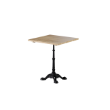 Tafel met houten blad CASTELLO