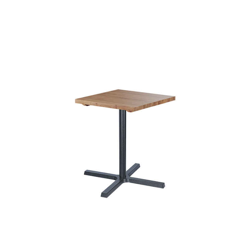 Tafel met eikenhouten blad PRISMA