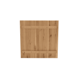 Tafel met eikenhouten blad PRISMA