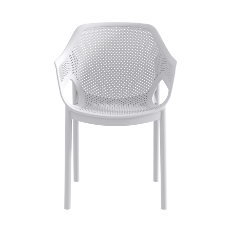 Biertuinstoel AERO wit