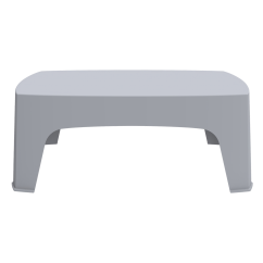 Biergartentafel DUNA-T 98x59 lichtgrijs