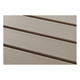 Biergartentafel TERRAZZA 80x80 beige