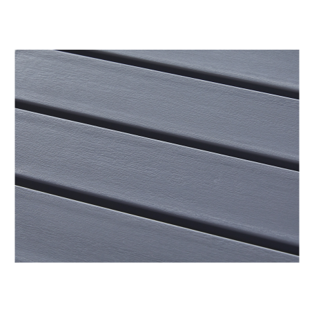 Biergartentafel TERRAZZA 140x85 donkergrijs