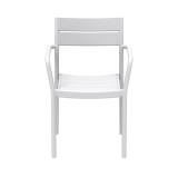 Biertuinstoel CAPRI ARM asgrijs