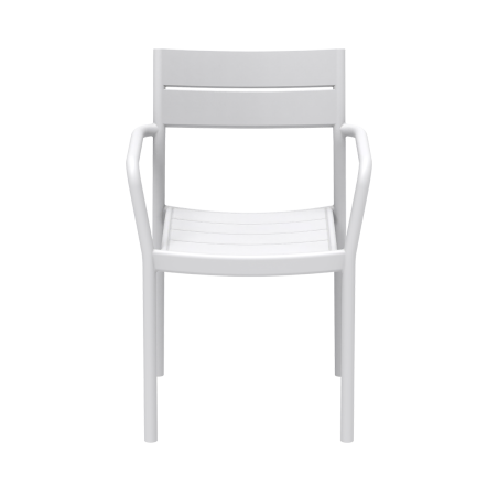 Biertuinstoel CAPRI ARM asgrijs