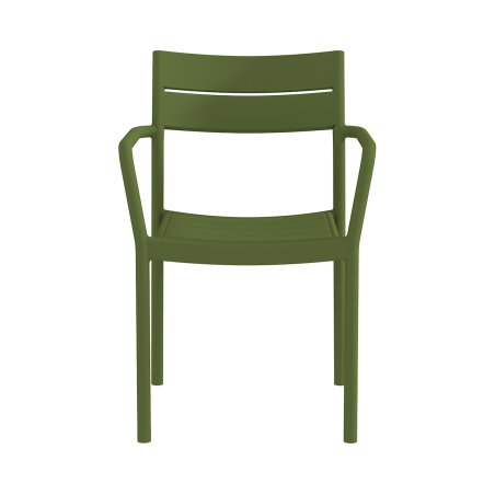 Biertuinstoel CAPRI ARM groen