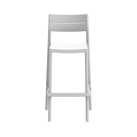 Biertuinstoel CAPRI BAR asgrijs