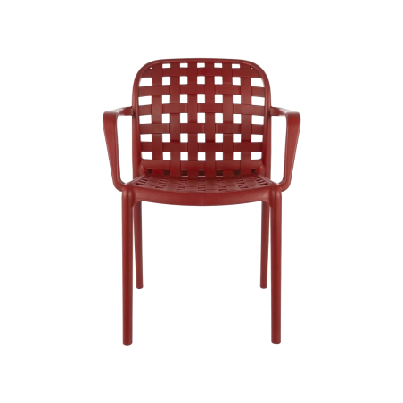 Biertuinstoel FILO rood