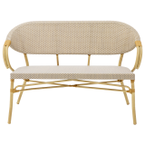 Technorattan bank CAMILLO BENCH beige