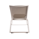 Zwembadligbed RIVIERA wit-beige