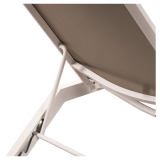 Zwembadligbed RIVIERA wit-beige