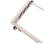 Zwembadligbed RIVIERA wit-beige