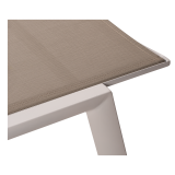Zwembadligbed RIVIERA wit-beige