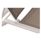 Zwembadligbed RIVIERA wit-beige