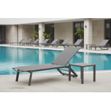 Zwembadligbed RIVIERA antracietgrijs