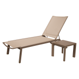 Zwembadligbed RIVIERA champagne-beige