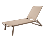 Zwembadligbed RIVIERA champagne-beige
